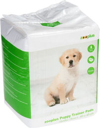 Produktbild von zooplus Welpenunterlage aus Vlies für Hundewelpen Large 60 x 45 cm 30 Stück