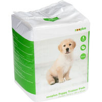 Produktbild von zooplus Welpenunterlage aus Vlies für Hundewelpen Large 60 x 45 cm 30 Stück