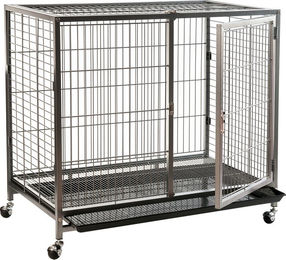 Produktbild von zooplus Zimmerkennel Tabby L für mittlere Hunderassen B 109,5 x T 70 x H 87,5 cm