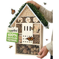 Produktbild von Zooprinz Insektenhotel XXL aus Vollholz mit Bambus und Tannenzapfen 55x31 cm