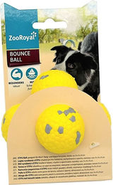 Produktbild von ZooRoyal Bounce Ball ETPU Hundespielzeug aus TPR in Grau und Gelb
