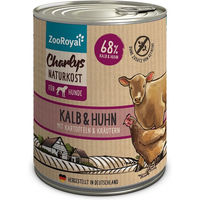 Produktbild von ZooRoyal Charlys Naturkost Hundefutter Adult Kalb Huhn Kartoffeln und Kräuter 800g
