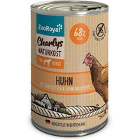 Produktbild von ZooRoyal Charlys Naturkost Hundefutter Huhn mit Kartoffeln und Sonnenblumenöl Adult 6x400g