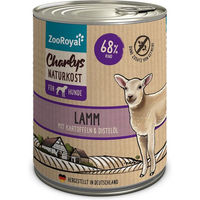 Produktbild von ZooRoyal Charlys Naturkost Hundefutter Lamm mit Kartoffeln und Distelöl Monoprotein Adult 800g