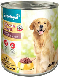ZooRoyal Classic Hundepaté mit Rind 4x800 g – Bild 1 von 1