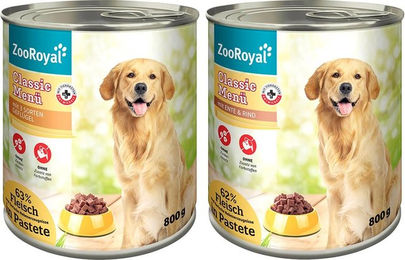 ZooRoyal Classic Menü Mixpaket Paté 6x800 g – Bild 1 von 1