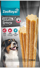 Produktbild von ZooRoyal Dental Sponge Zahnpflege-Snack Geflügel ohne Zucker und Farbstoffe 2x5 Stück