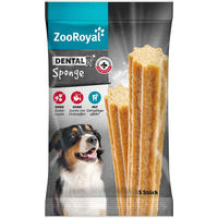 Produktbild von ZooRoyal Dental Sponge Zahnpflege-Snack Geflügel ohne Zucker und Farbstoffe 2x5 Stück