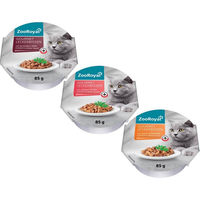 Produktbild von ZooRoyal Gourmet Leckerli Mixpaket mit Huhn, Pute und Rind 18x85g - 18 x 85 g
