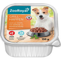 Produktbild von ZooRoyal Grillhappen Huhn in Sauce 11x150g