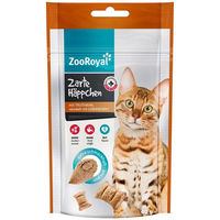 Produktbild von ZooRoyal Hund Leckerli Zarte Häppchen mit Truthahn und Leberwurst 3x40g