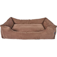 Produktbild von ZooRoyal Hundebett Dream braun Velours 100x70x27 cm