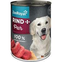 Produktbild von ZooRoyal Hundefutter Rind pur mit hohem Fleischanteil 400g