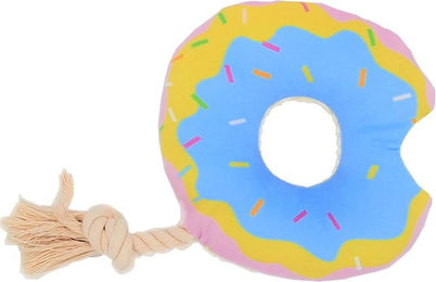 Produktbild von ZooRoyal Hundespielzeug Donut mit Tau in Bunt, Braun und Natur
