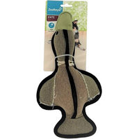Produktbild von ZooRoyal Hundespielzeug Ente aus Plüsch in Braun Grün Beige