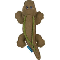 Produktbild von ZooRoyal Hundespielzeug Krokodil Tuff aus Plüsch in Grün und Braun