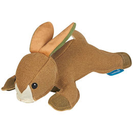 ZooRoyal Hundespielzeug Plüsch Hase Tuff in Grün und Braun – Bild 1 von 2