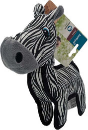 Produktbild von ZooRoyal Hundespielzeug Zebra aus Plüsch in Schwarz-Weiß