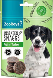 Produktbild von ZooRoyal Insekten Snaggs Mini Taler Belohnungssnack getreidefrei und ohne Zucker 70g - 70 g