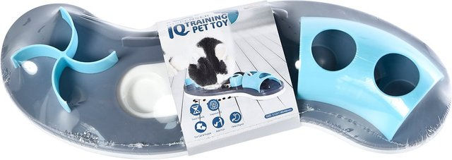 Produktbild von ZooRoyal Intelligenzspielzeug aus Kunststoff für Hunde und Katzen in Blau und Bunt