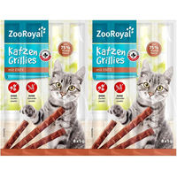 Produktbild von ZooRoyal Katzen-Grillies Ente Leckerli für Kitten 40x5 g