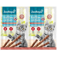 Produktbild von ZooRoyal Katzen-Leckerli Grillies mit Leberwurst 8x5 g - 40 x 5 g