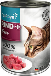 ZooRoyal Katzenfutter Rind mit hohem Fleischanteil 6x400g – Bild 1 von 1