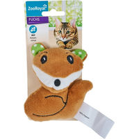 Produktbild von ZooRoyal Katzenminze Spielzeug Fuchs aus Polyester in Braun