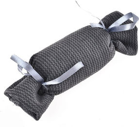 Produktbild von ZooRoyal Katzenspielzeug Bonbon mit Katzenminze aus Stoff in Anthrazit