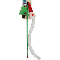 Produktbild von ZooRoyal Katzenspielzeug Set Weihnachten aus Plüsch in Bunt