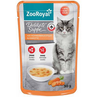 Produktbild von ZooRoyal Katzensuppe Huhn und Karotte 16x50 g