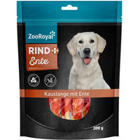 Produktbild von ZooRoyal Kausnack Kaustange Rind und Ente getreidefrei und ohne Zucker 200g