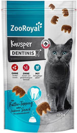 Produktbild von ZooRoyal Knusper DENTINIS Zahnpflege Leckerli für Hunde 100g