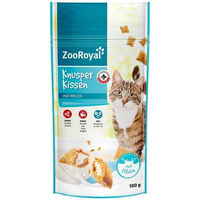 Produktbild von ZooRoyal Knusperkissen mit Milch 15x100 g Leckerli