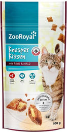 Produktbild von ZooRoyal Knusperkissen mit Rind und Malz 100 g Hundeleckerli