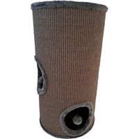 Produktbild von ZooRoyal Kratztonne Luna für Katzen aus Sisal in Grau 70cm