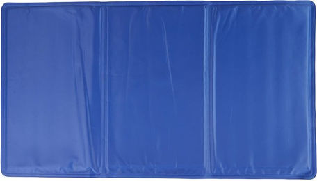 Produktbild von ZooRoyal Kühlmatte für Hunde aus Polyester Blau 90x50cm wasserabweisend