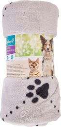 Produktbild von ZooRoyal Kuscheldecke für Hunde und Katzen aus Fleece in Grau