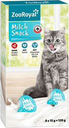 Produktbild von ZooRoyal Milch Snack Leckerli Herz 8x15g