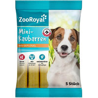 Produktbild von ZooRoyal Mini Kausnack für Hunde mit Geflügel ohne Farb- und Aromastoffe und ohne Zucker 3x250g
