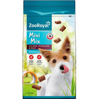 Produktbild von ZooRoyal Mini Mix Hundefutter mit Rind, Geflügel und Wild ohne Farb- und Aromastoffe 60g - 60 g