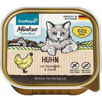 Produktbild von ZooRoyal Minkas Naturkost Huhn Getreidefrei und Ohne Zucker Katzen Adult 100g - 100 g