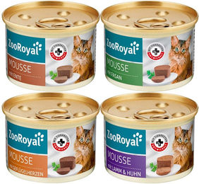 ZooRoyal Mousse Mixpaket Geflügel und Lamm 24x85g – Bild 1 von 1