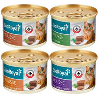 Produktbild von ZooRoyal Mousse Mixpaket Geflügel und Lamm 24x85g
