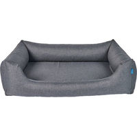Produktbild von ZooRoyal orthopädisches Hundebett Leo mit Memory Foam grau 100x70x27 cm wasserabweisend