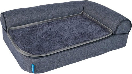 ZooRoyal orthopädisches Hundebett Marlea mit Memory Foam in Grau 80x63x13 cm – Bild 1 von 1