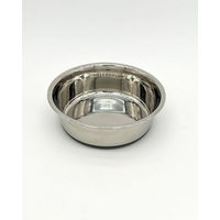 Produktbild von ZooRoyal Premium Anti-Rutsch-Futternapf aus Edelstahl 520ml Silber