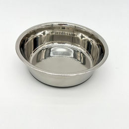ZooRoyal Premium Anti-Rutsch-Futternapf aus Edelstahl 820ml Silber – Bild 1 von 1