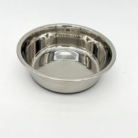 Produktbild von ZooRoyal Premium Anti-Rutsch-Futternapf aus Edelstahl 820ml Silber