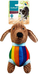ZooRoyal Pride Regenbogen Plüschspielzeug für Hunde in Bunt und Braun – Bild 1 von 5